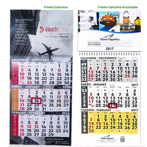Imprenta de Calendario Maritimo