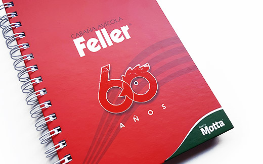 Tapas de cuadernos personalizadas. Tomasco Multigráfica